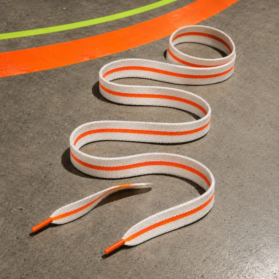 Track Line Printed Laces