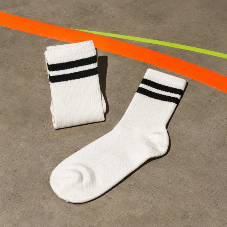 Track Stripe Tube Socks