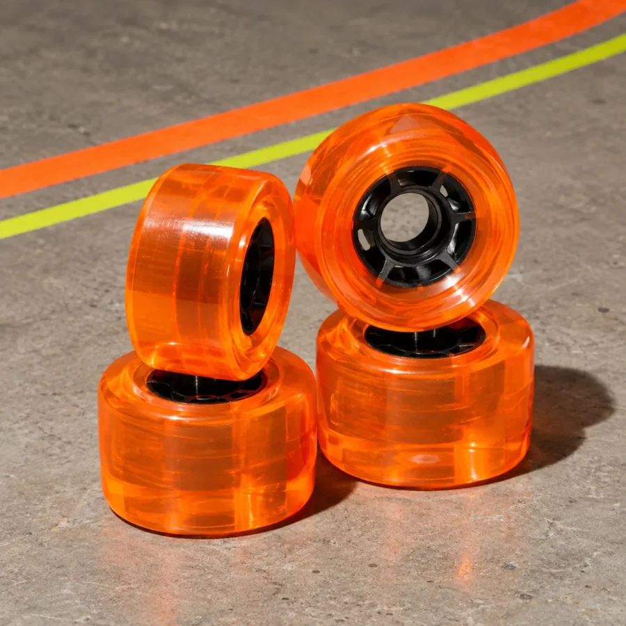 Oval 59mm Indoor Wheels · Set of 4