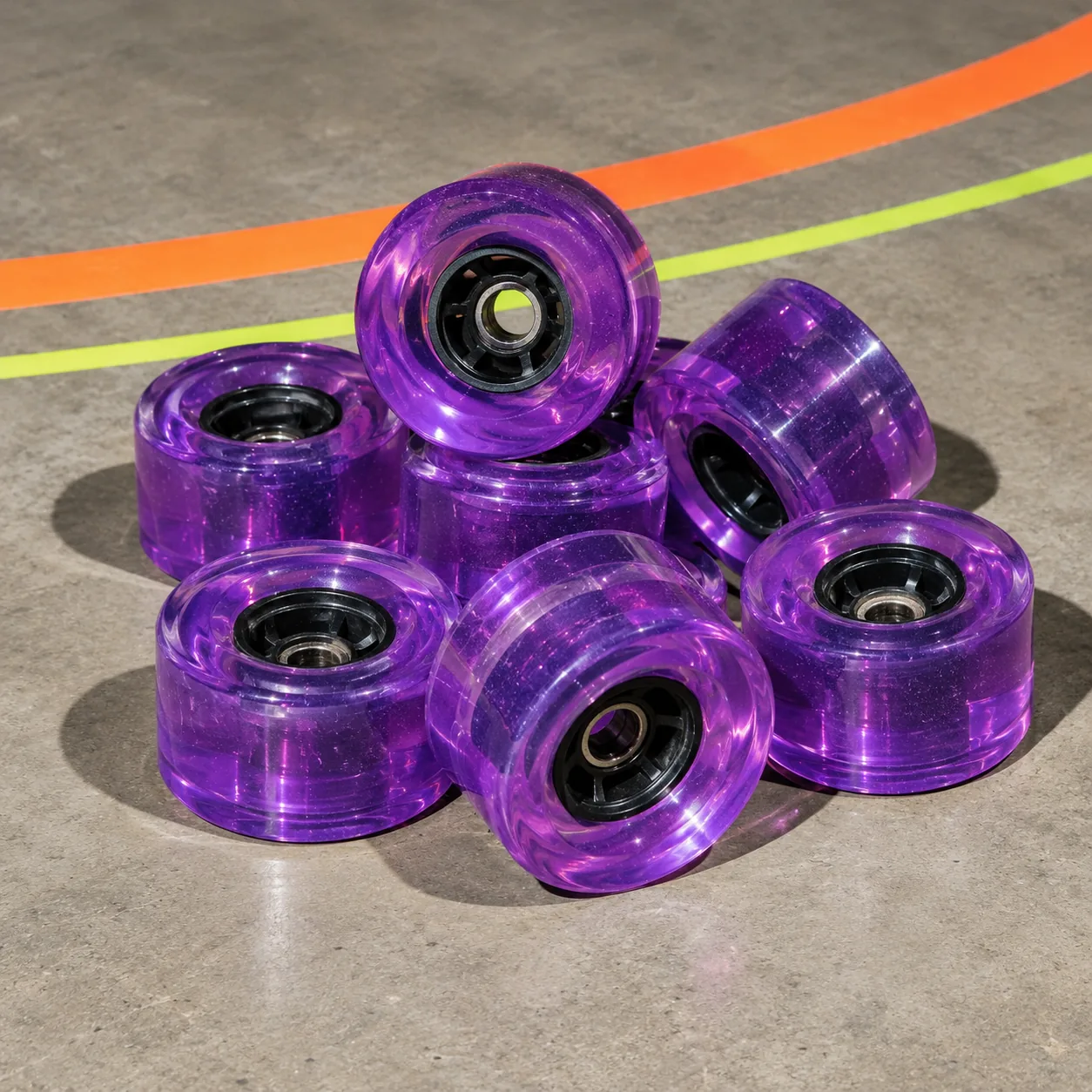 Street 60mm Soft Wheels · Set of 8